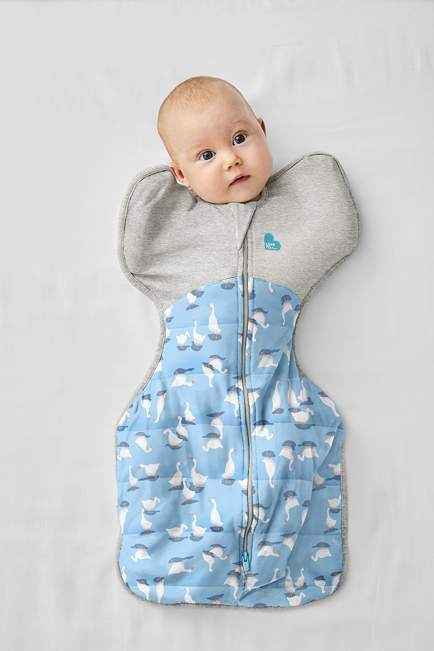 SWADDLE UP WARM 2.5 TOG SILLY GOOSE BLUE Love To Dream... Love To