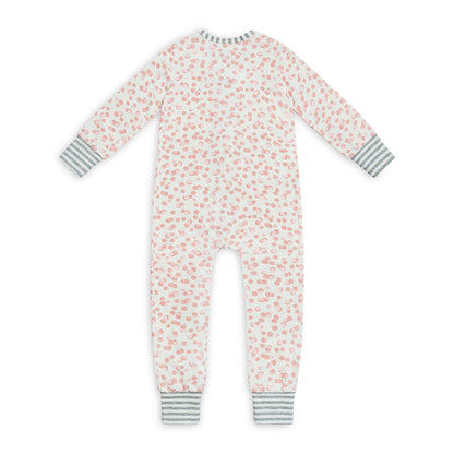 Footless Romper - Bubbles Dusty Pink Love To Dream South Africa