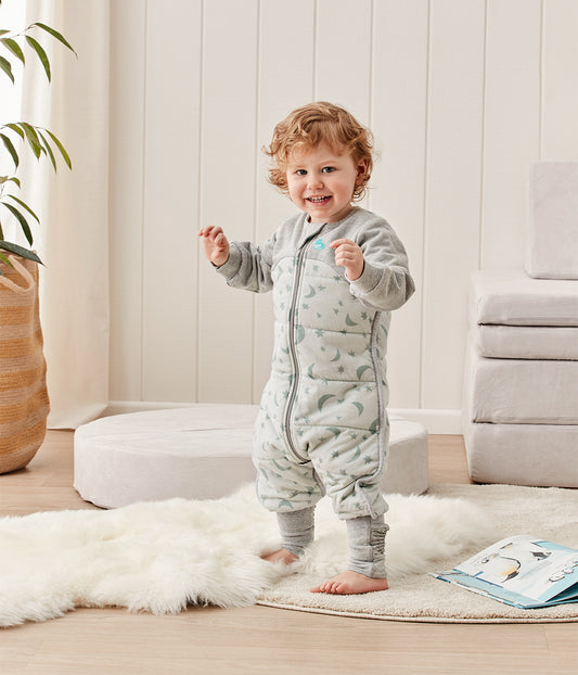 SLEEP SUIT 2.5 TOG WARM MOONLIGHT OLIVE Love To Dream South Africa