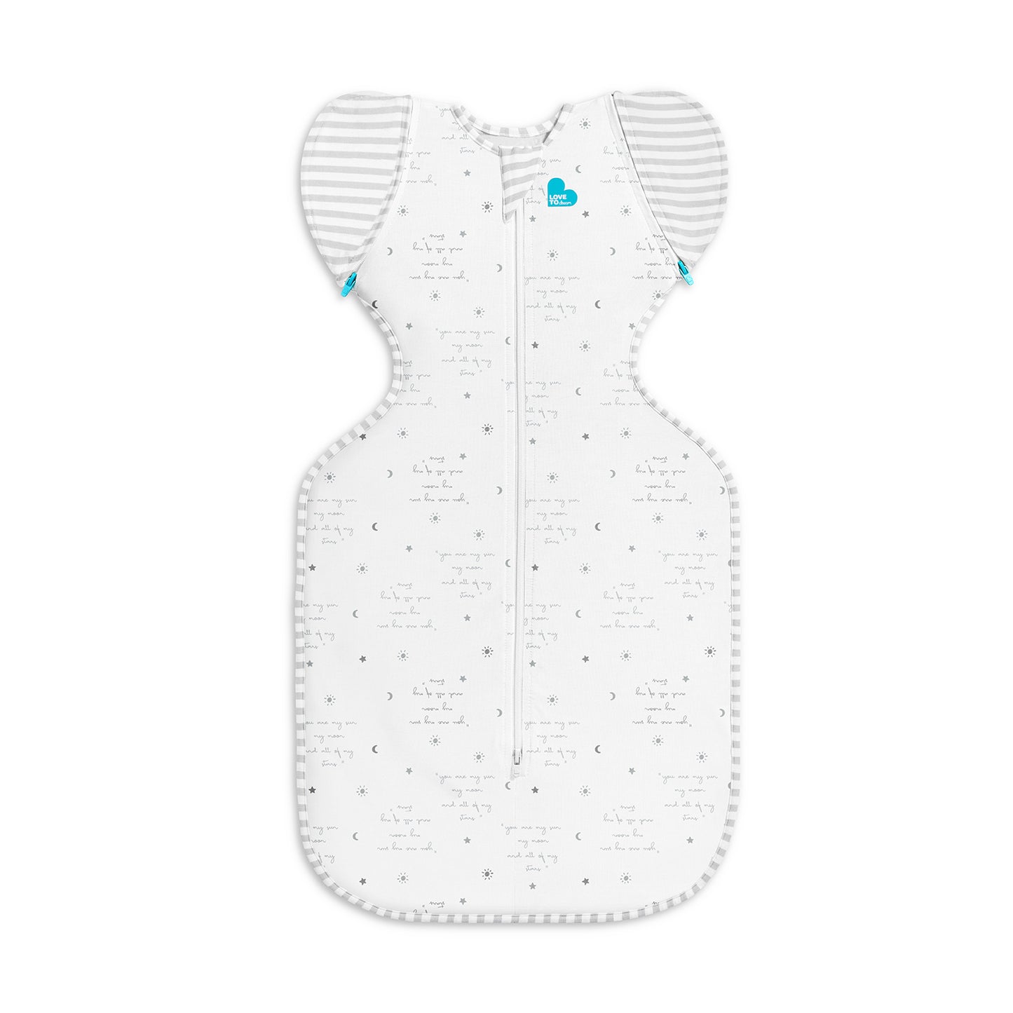 SWADDLE UP TRANSITION BAG LITE 0.2 TOG - WHITE (YOU ARE MY)