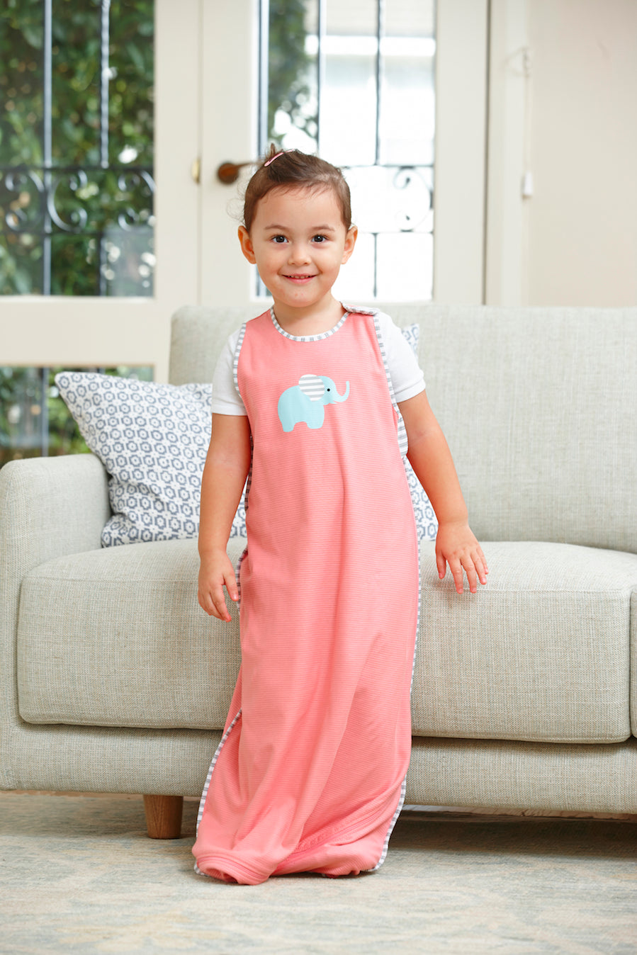 NUZZLIN SLEEP BAG 1.0 TOG PINK Love To Dream South Africa