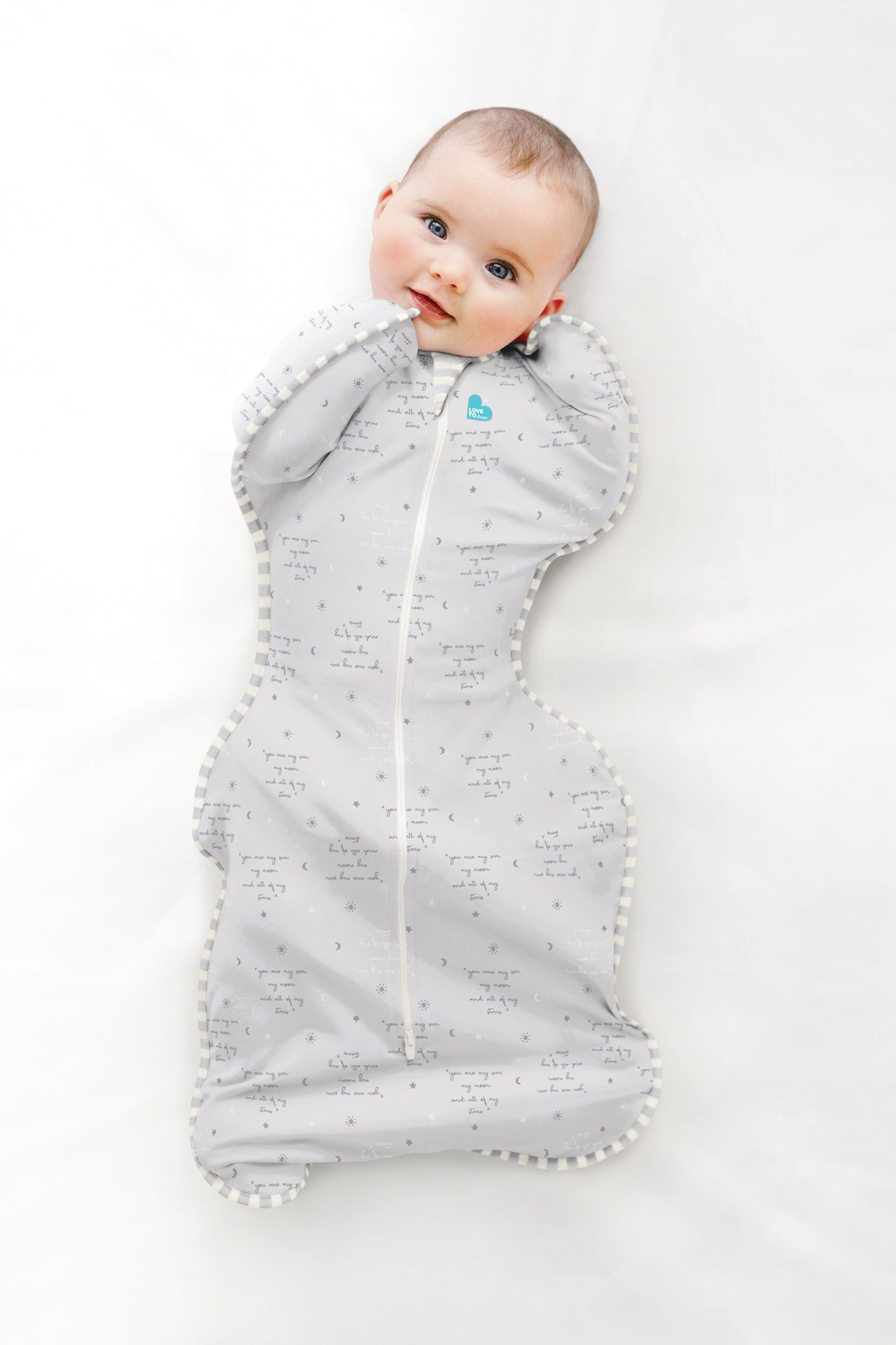 SWADDLE UP LITE 0.2 TOG YOU ARE MY GREY Love To Dream South Africa
