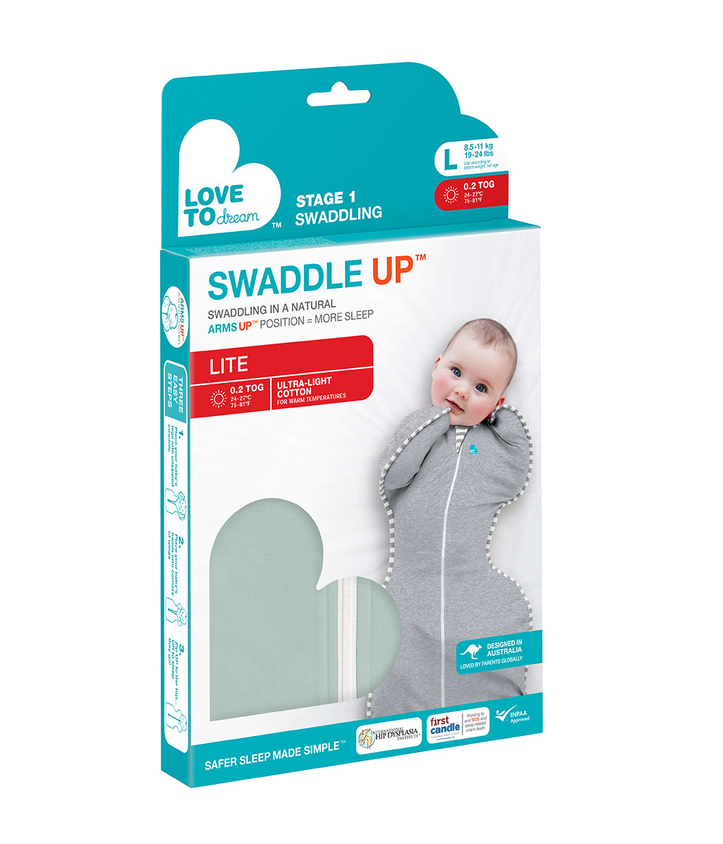 SWADDLE UP LITE 0.2 TOG OLIVE Love To Dream South Africa