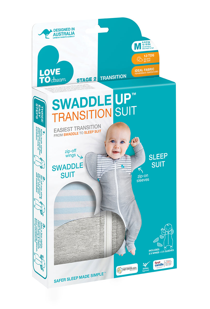 SWADDLE UP TRANSITION SUIT 1.0TOG BLUE Love To Dream South Africa